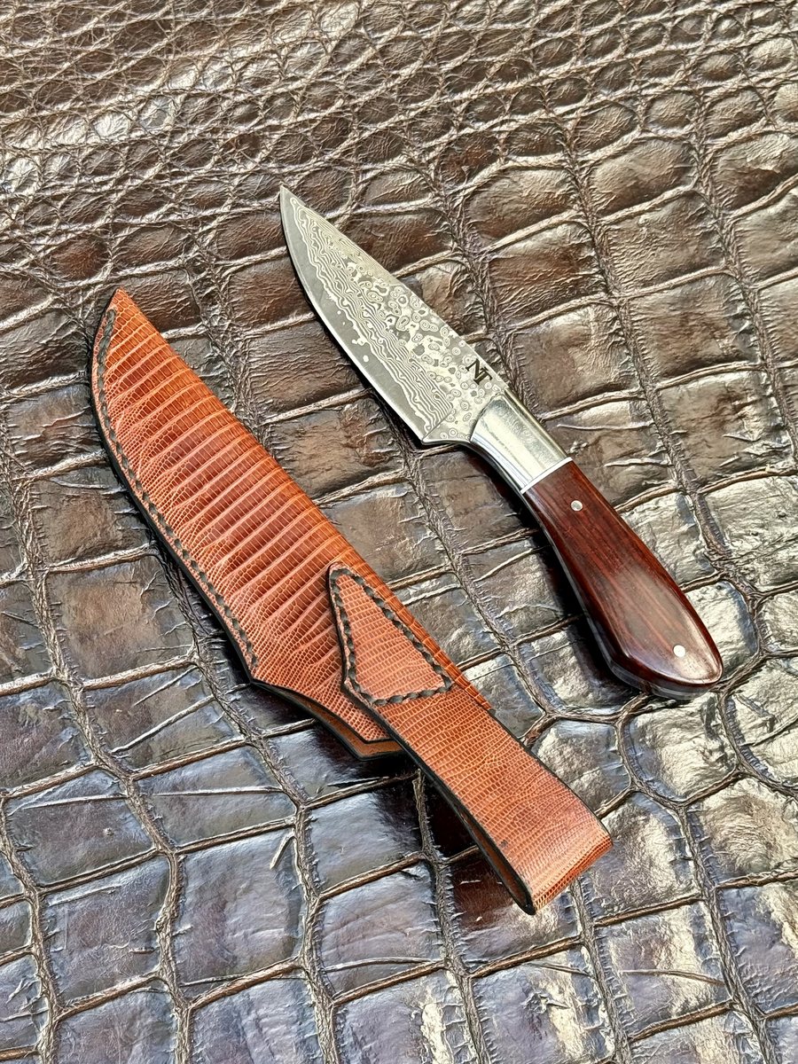 Cocobolo San Mai Drop Point
