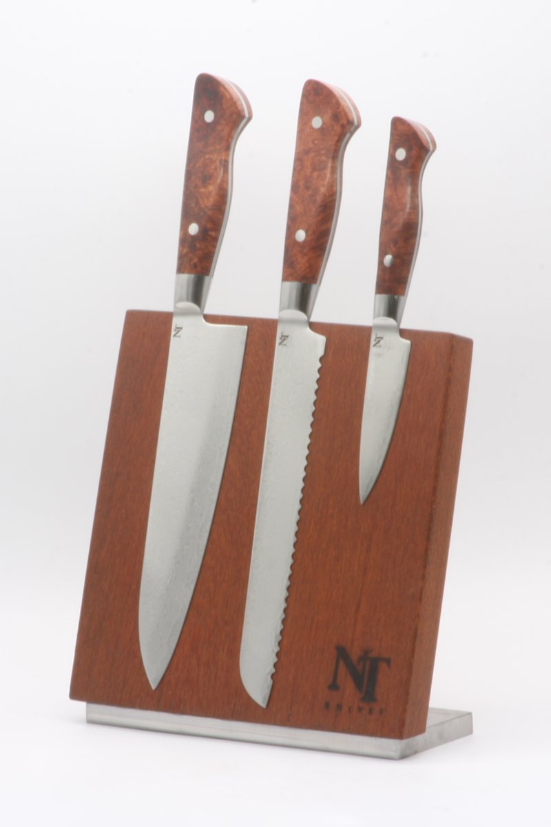 Red Amboyna Chef Set